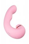 JOS Multifunctional clitoral stimulator JUNA, pink, 15 cm
