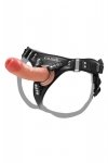 Realistic dildo Caliber 20/4 , PVC, flesh,  length 20cm, diameter 4cm