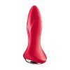 Satisfyer Plug-Rotator Plug 1 Connect App (Red) - korek analny (czerwony)