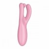 Satisfyer Threesome 4 Connect App Pink - masażer łechtaczki (różowy)