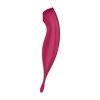 Satisfyer Twirling Pro Connect App dark red - masażer łechtaczki (czerwony)