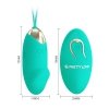 PRETTY LOVE - JULIA Dream chaser 2, Green, Wireless remote control 12 vibration functions