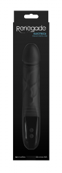 NS Novelties Electrica Black - dildo wibrujące (czarny)