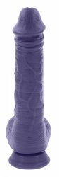 Evolved Pleasure Rider - dildo z wibracjami (fioletowy)