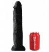 King Cock wielkie czarne dildo - 13'' Cock sztuczny penis (czarny)