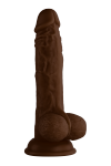 FEMMEFUNN WIRELESS TURBO BALLER BROWN - dildo z wibracjami (brązowy)
