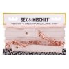 Sportsheets S&M Peaches ‘n CreaMe Fur Collar & Leash Cream- obroża (kremowy)