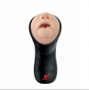 Masturbator Pipedream PDX Elite Deep Throat Vibrating Stroke Light Light