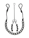 Fetish Fantasy Biżuteria Series Limited Edition Nipple & Clit Jewelry Black  (czarny)