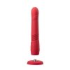 Lovense Gravity - pulsujące i wibrujące dildo z aplikacją (czerwony)