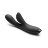 Je Joue Hera Flex Rabbit Vibrator Black - wibrator króliczek (czarny)