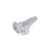King Cock Transparentne Dildo Clear 4 Cock with Balls Clear - dildo (przezroczysty)