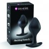 Mystim Rocking Force Buttplug S - korek analny do elektrostymulacji (czarny)