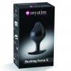 Mystim Rocking Force Buttplug S - korek analny do elektrostymulacji (czarny)