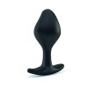 Mystim Rocking Force Buttplug S - korek analny do elektrostymulacji (czarny)