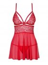 838-BAB-3 babydoll czerwony XXL