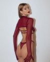 Promees Ginny Burgundy stringi L/XL