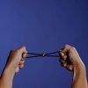 Upko Adjustable Cock Ring - pierścień erekcyjny (czarny)