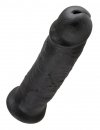 King Cock big dildo - 10'' Cock sztuczny penis (czarny)