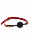 Taboom Silicone Ball Gag Red - knebel (czerwony)