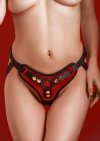 Taboom Strap-On Harness Red - strap on (czerwony)