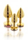 Taboom Butt Plug With Diamond Jewel Gold L - korek analny (złoty)
