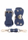 Taboom kajdanki na kostki Silicone Ankle Cuff Set - kajdanki (czarny)