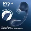 Satisfyer wibrator Pro+ Wave 4 Connect App dark blue (niebieski)