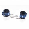 Whips Crazy Horse Blue S – kajdanki rozmiar S (niebieski)