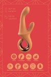 Dream Toys Glam Duo Vibrator - wibrator króliczek (żółty)