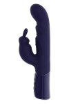 Evolved Rabbit Vibrator Big Deal Black - wibrator króliczek (fioletowy)