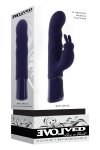 Evolved Rabbit Vibrator Big Deal Black - wibrator króliczek (fioletowy)