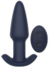 Dream Toys StarTroopers Pluto Remote Vibrating Anal Plug - korek analny (granatowy)