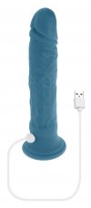 Evolved Tsunami - dildo z wibracjami (niebieski)