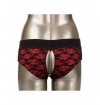  Scandal Crotchless Set figi S/M (czarny)