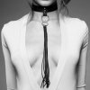Bijoux Indiscrets - obroża dla kobiet MAZE, czarna