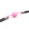 dKnebel-Ball Gag + Block (rosa)