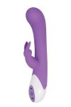 Evolved ENCHANTED BUNNY PURPLE - wibrator króliczek (biało-fioletowy)