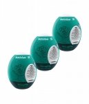 Satisfyer Masturbator-Eggs (set of 3 Naughty) - zestaw 3 masturbatorów