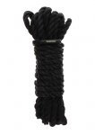 Taboom Bondage Rope 5 meter 7 mm Black - sznur do krępowania (czarny)