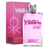 Love & Desire 100ml perfumy z feromonami - damskie 