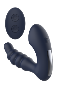 Dream Toys StarTroopers Voyager Prostate Massager with Remote - masażer prostaty (czarny)