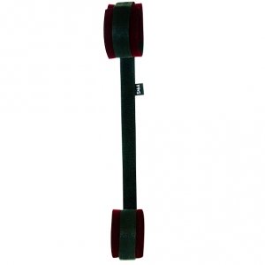 Sportsheets Sex & Mischief Enchanted Spreader Bar - kajdanki  (czarny)