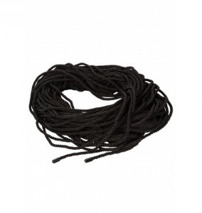 Scandal BDSM Rope - sznur do krępowania 50m (czarny)