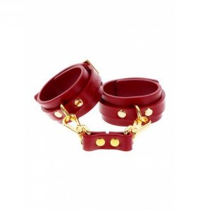 Taboom Wrist Cuffs Red - kajdanki na nadgarstki (czerwony)