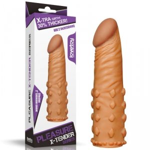 Add 2 Pleasure X Tender Penis Sleeve Brown
