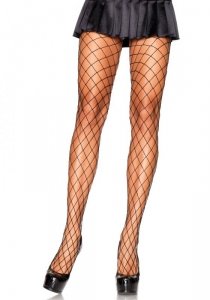 Bielizna-SPANDEX DIAMOND PANTYHOSE  OS