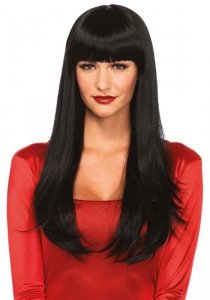 Bielizna-Bangin long straight wig