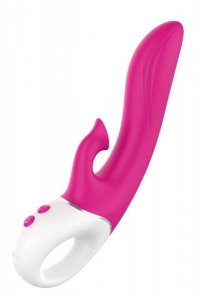 Dream Toys VIBES OF LOVE AIR PLEASURE - wibrator króliczek (różowy)