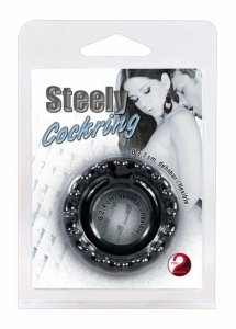 Pierścień-5070320000 Steely Cockring-Wibrator